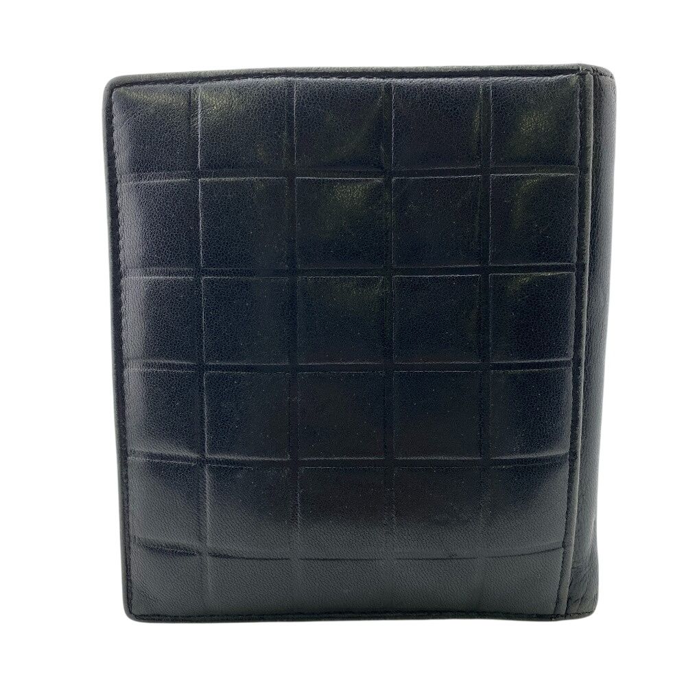 Chanel Billfold Card Case Vintage Wallet Choco Bar Bifold — view 2