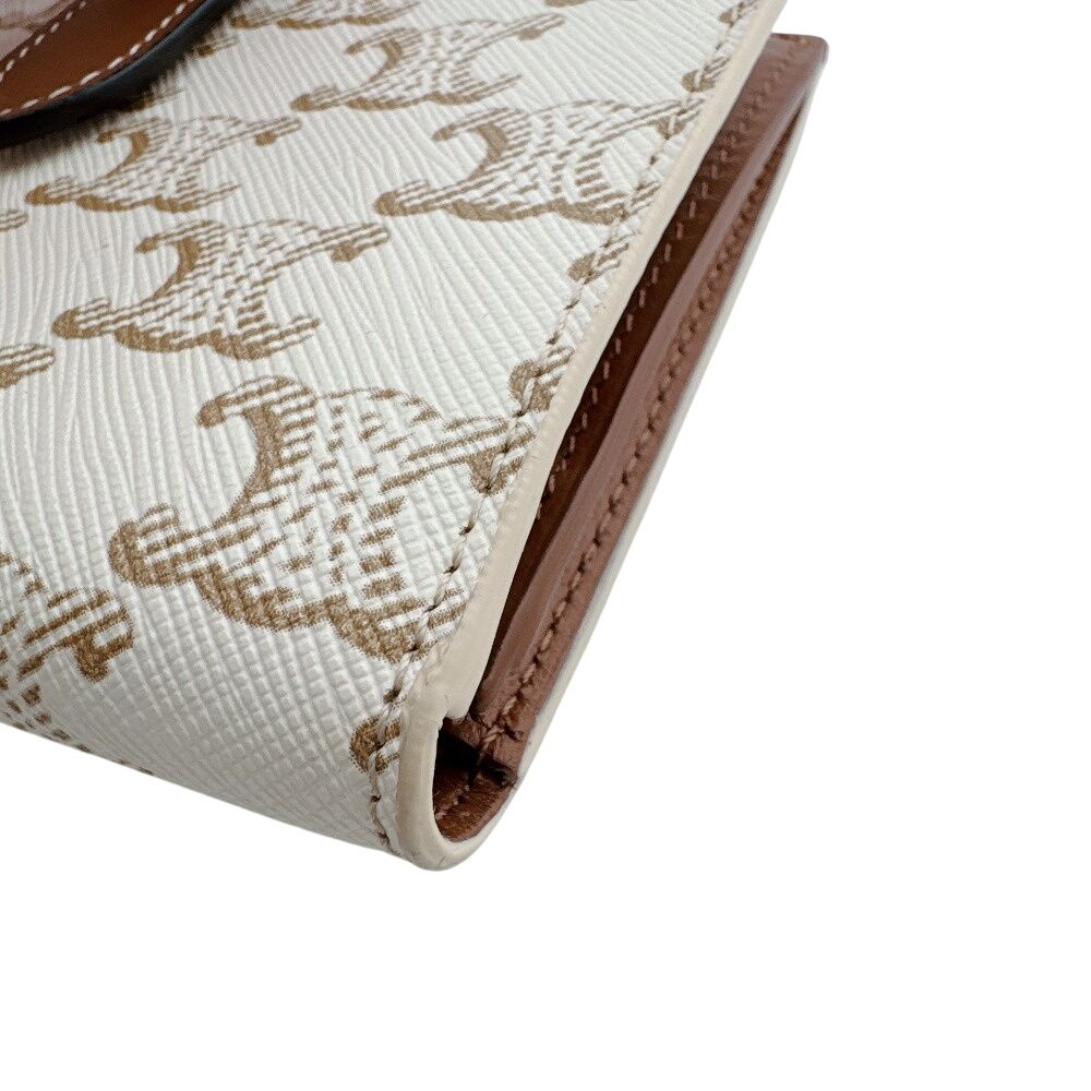 Celine Midi Amstrap Wallet Triomphe Bifold — view 6