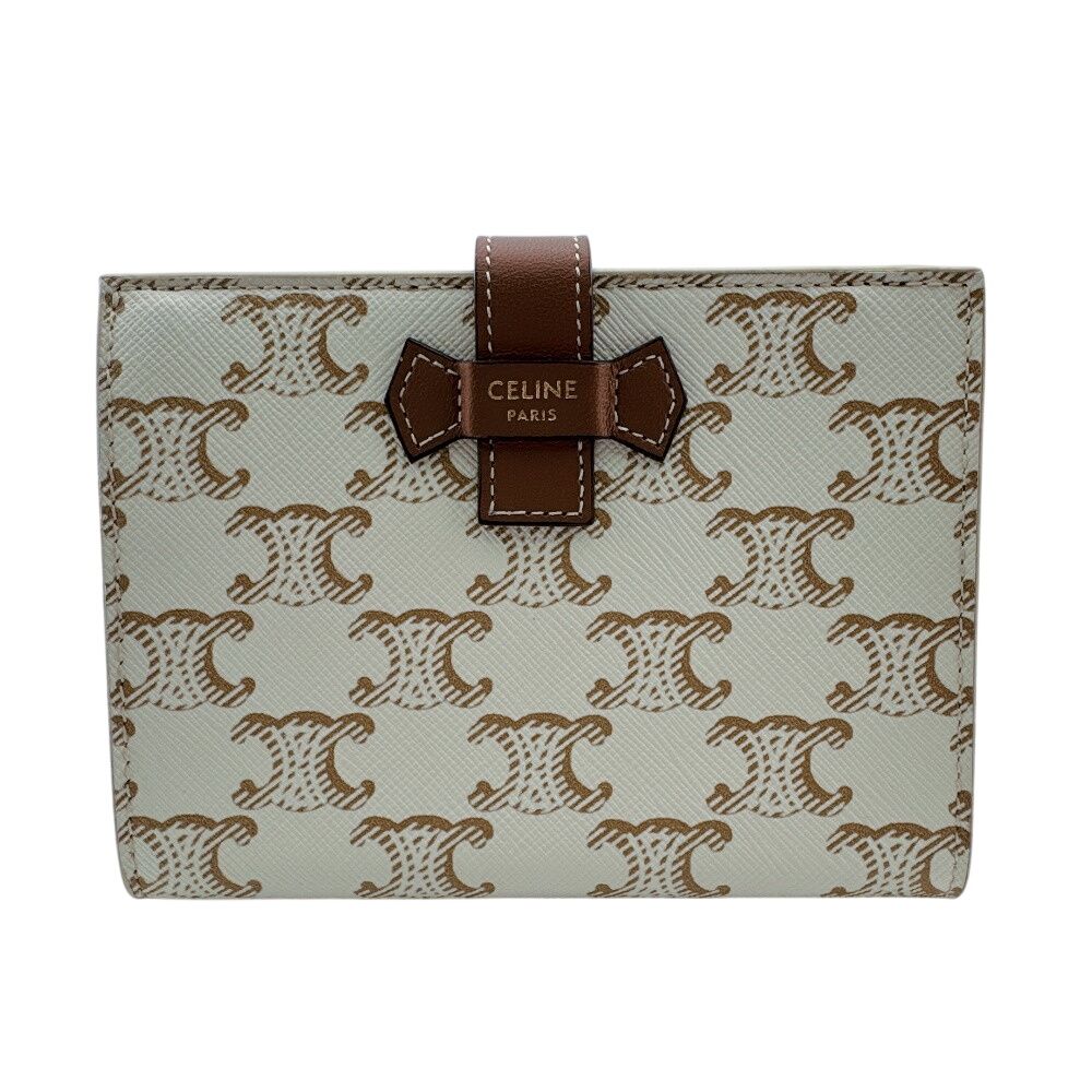 Celine Midi Amstrap Wallet Triomphe Bifold