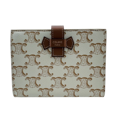 Celine Midi Amstrap Wallet Triomphe Bifold