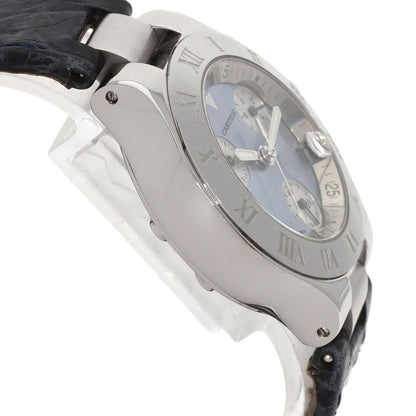 Cartier Chrono Scarf SM Watch SS Leather — view 6