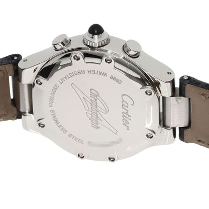 Cartier Chrono Scarf SM Watch SS Leather — view 7