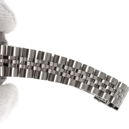 Rolex Datejust Diamond Watch SS 18k White Gold — view 9