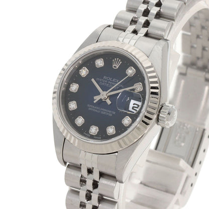 Rolex Datejust Diamond Watch SS 18k White Gold — view 3