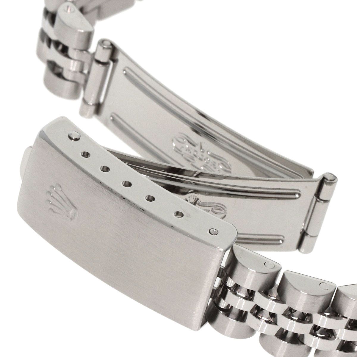 Rolex Datejust Diamond Watch SS 18k White Gold — view 8