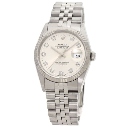 Rolex Datejust Diamond Watch SS