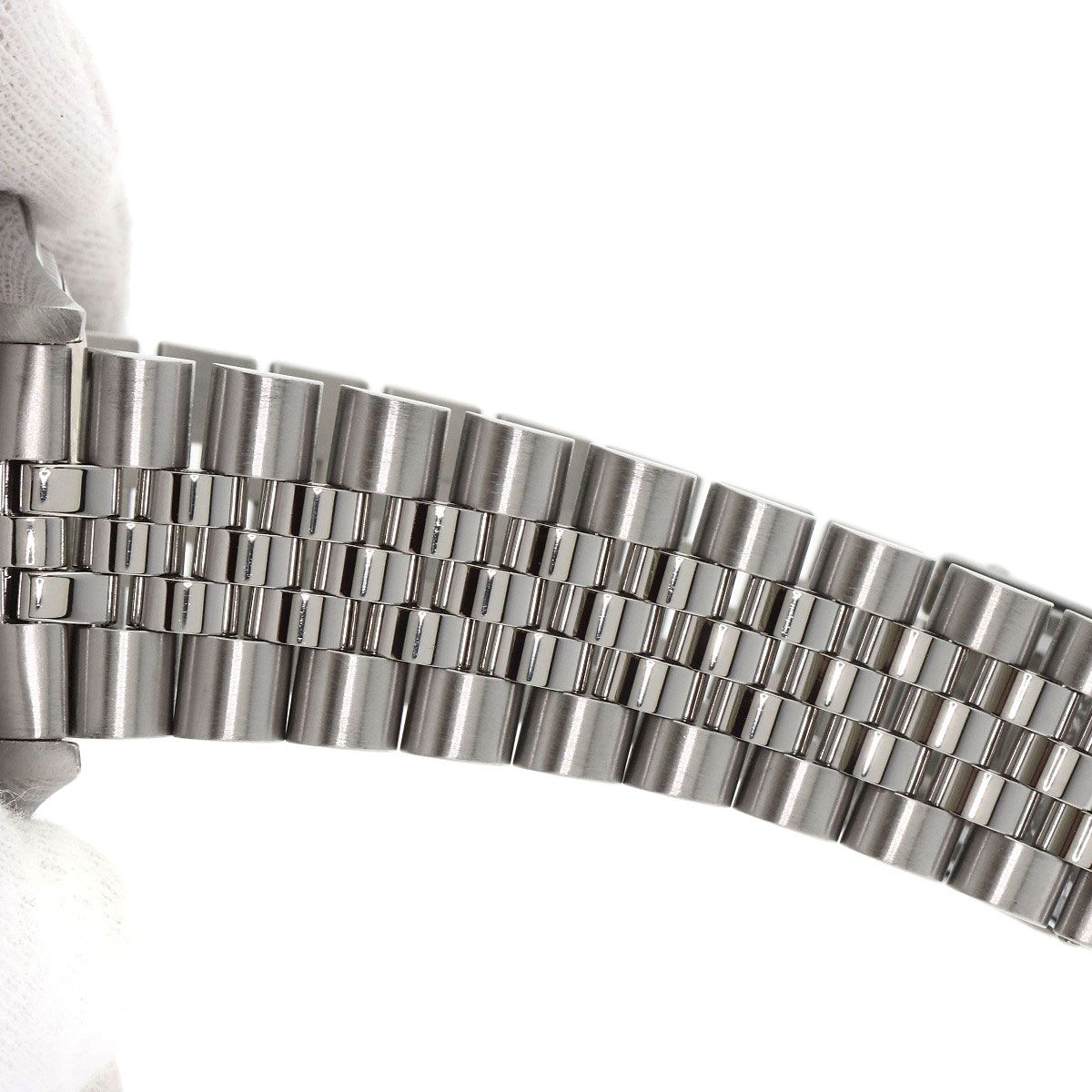 Rolex Datejust Diamond Watch SS — view 9