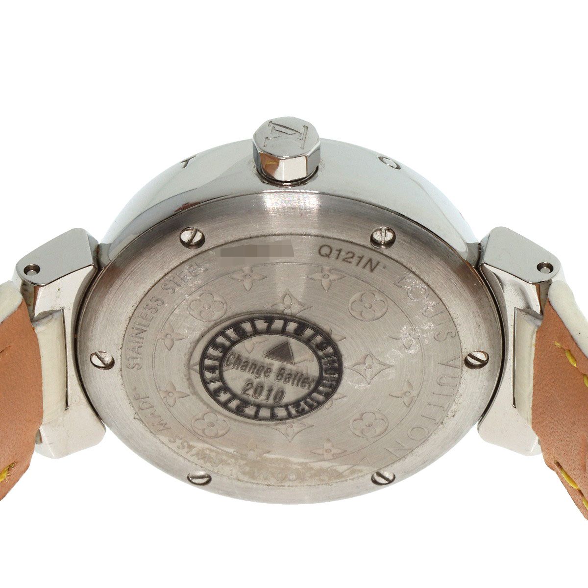 Louis Vuitton Tambour Trunks&bags Watch SS Leather — view 7