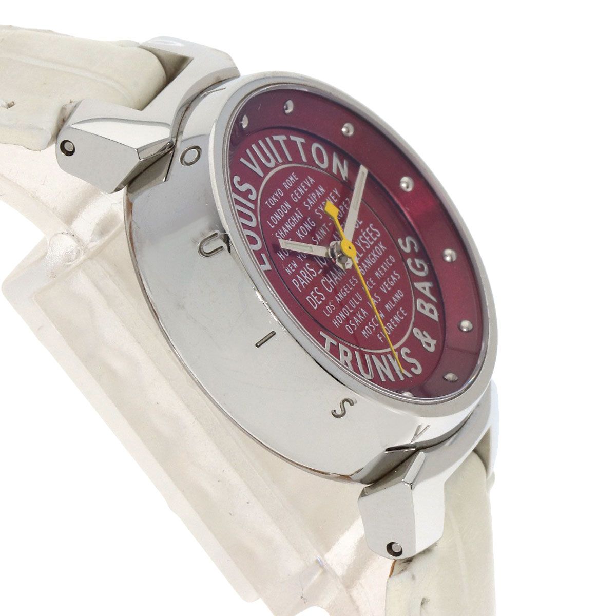 Louis Vuitton Tambour Trunks&bags Watch SS Leather — view 6