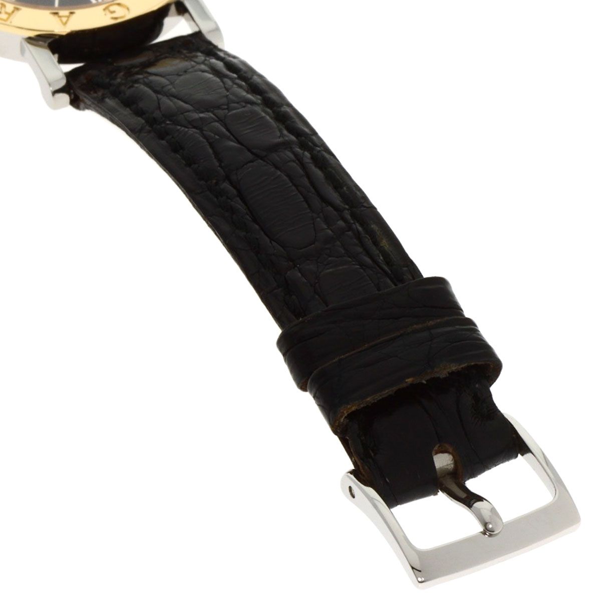 Bvlgari Watch SS Leather — view 9