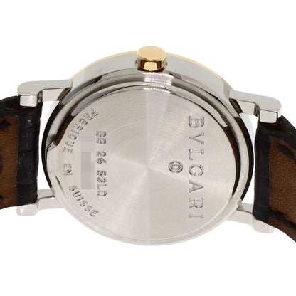 Bvlgari Watch SS Leather — view 7