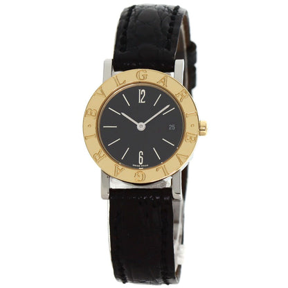 Bvlgari Watch SS Leather