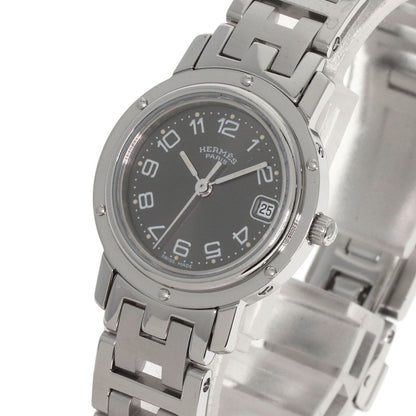 Hermes Clipper Watch SS — view 3