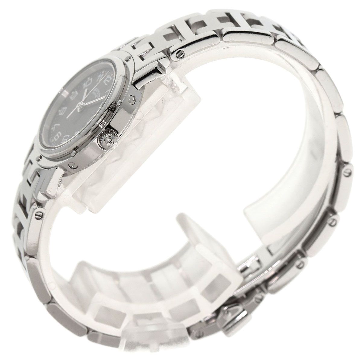 Hermes Clipper Watch SS — view 2