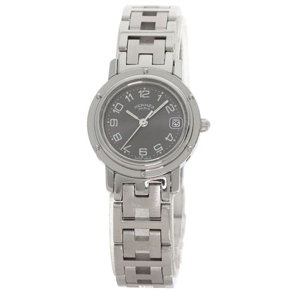 Hermes Clipper Watch SS