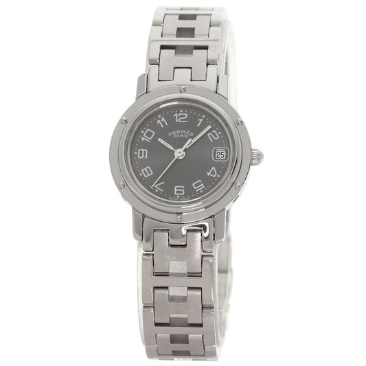Hermes Clipper Watch SS