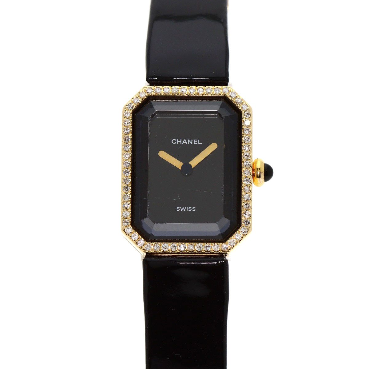 Chanel Premiere Watch 18k Yellow Gold Leather