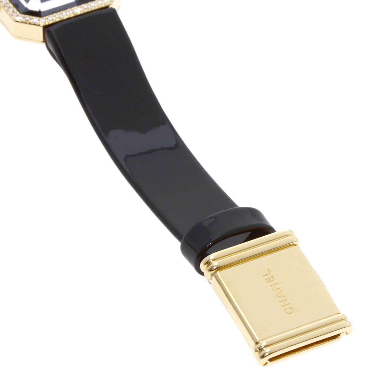 Chanel Premiere Watch 18k Yellow Gold Leather — view 9