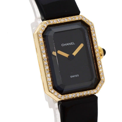 Chanel Premiere Watch 18k Yellow Gold Leather — view 3