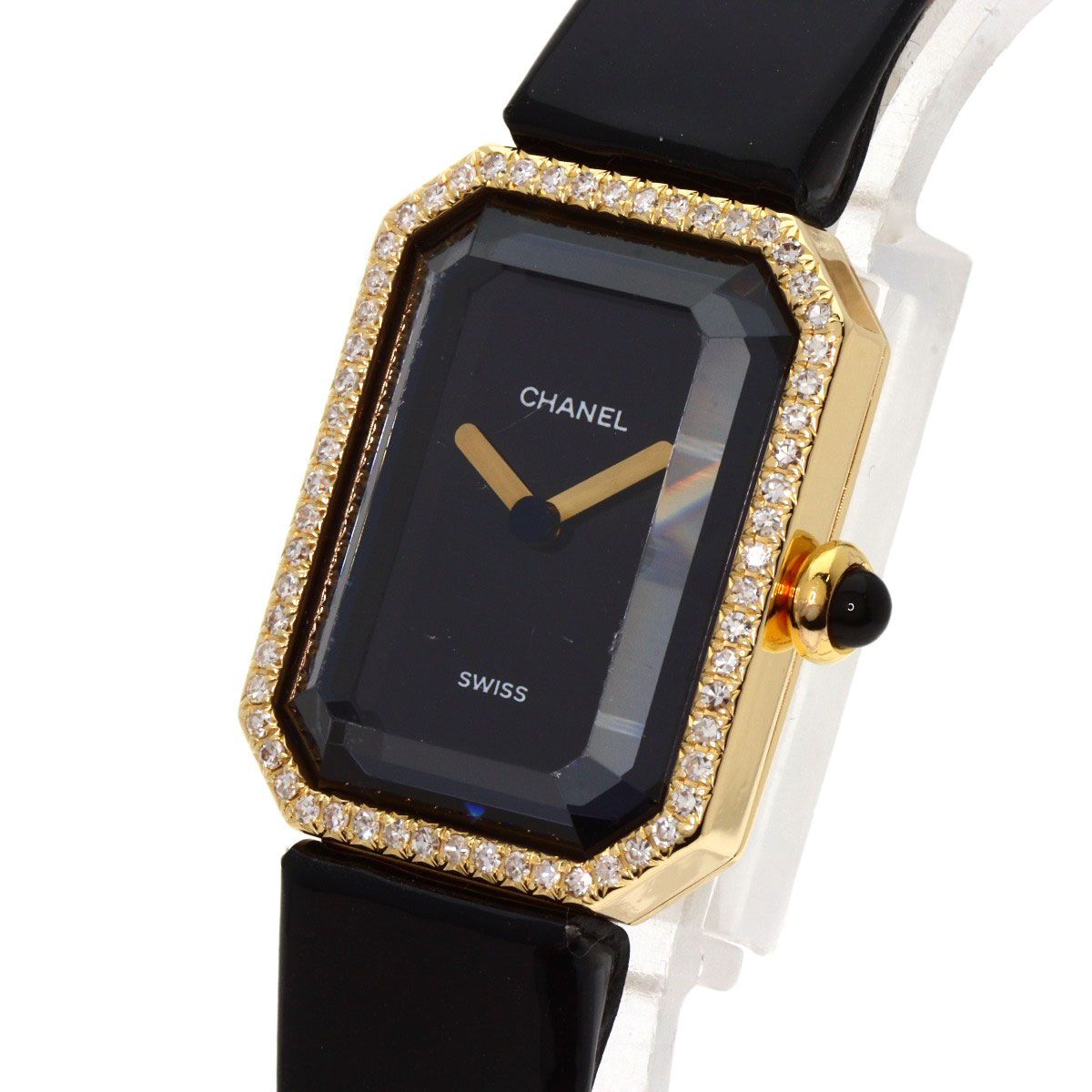 Chanel Premiere Watch 18k Yellow Gold Leather — view 2