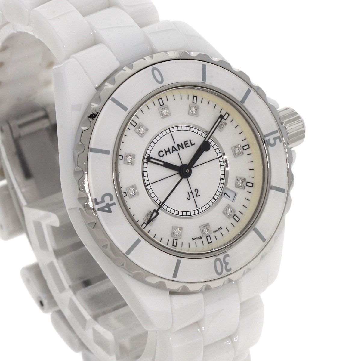 Chanel 33 Diamond Watch Ceramic — view 4