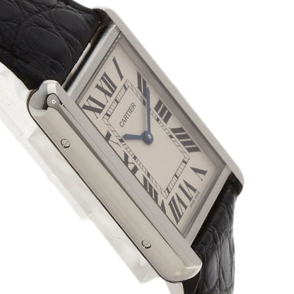 Cartier Tank Solo LM Watch SS Leather — view 6