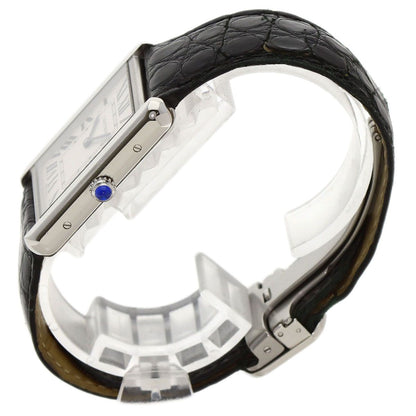 Cartier Tank Solo LM Watch SS Leather — view 2