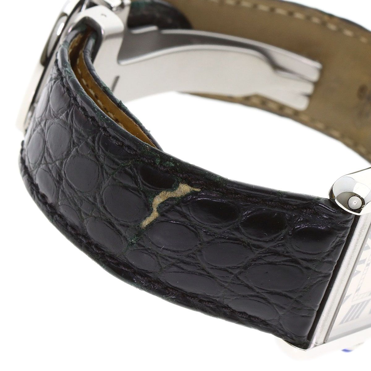 Cartier Tank Solo LM Watch SS Leather — view 9