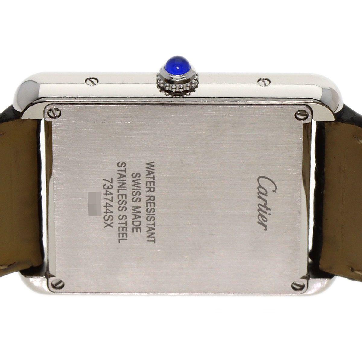 Cartier Tank Solo LM Watch SS Leather — view 7