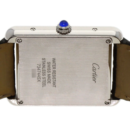 Cartier Tank Solo LM Watch SS Leather — view 7