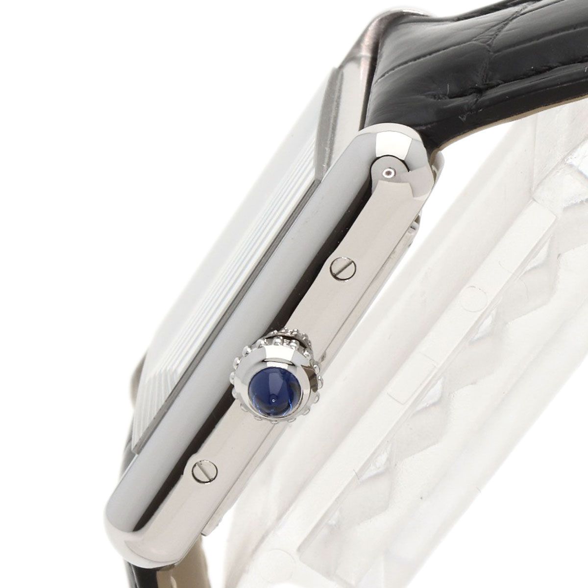 Cartier Tank Must SM Watch SS Leather — view 5