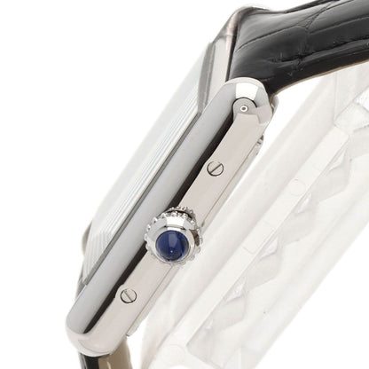 Cartier Tank Must SM Watch SS Leather — view 5