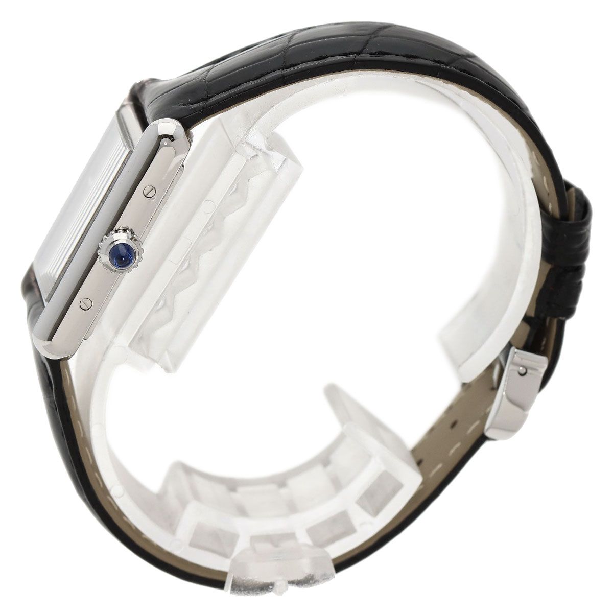 Cartier Tank Must SM Watch SS Leather — view 2
