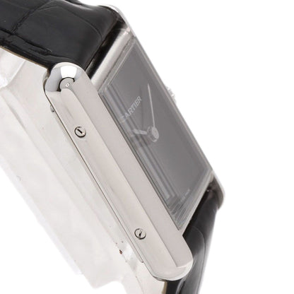 Cartier Tank Must SM Watch SS Leather — view 6