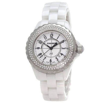 Chanel 33 Bezel Diamond Watch Ceramic