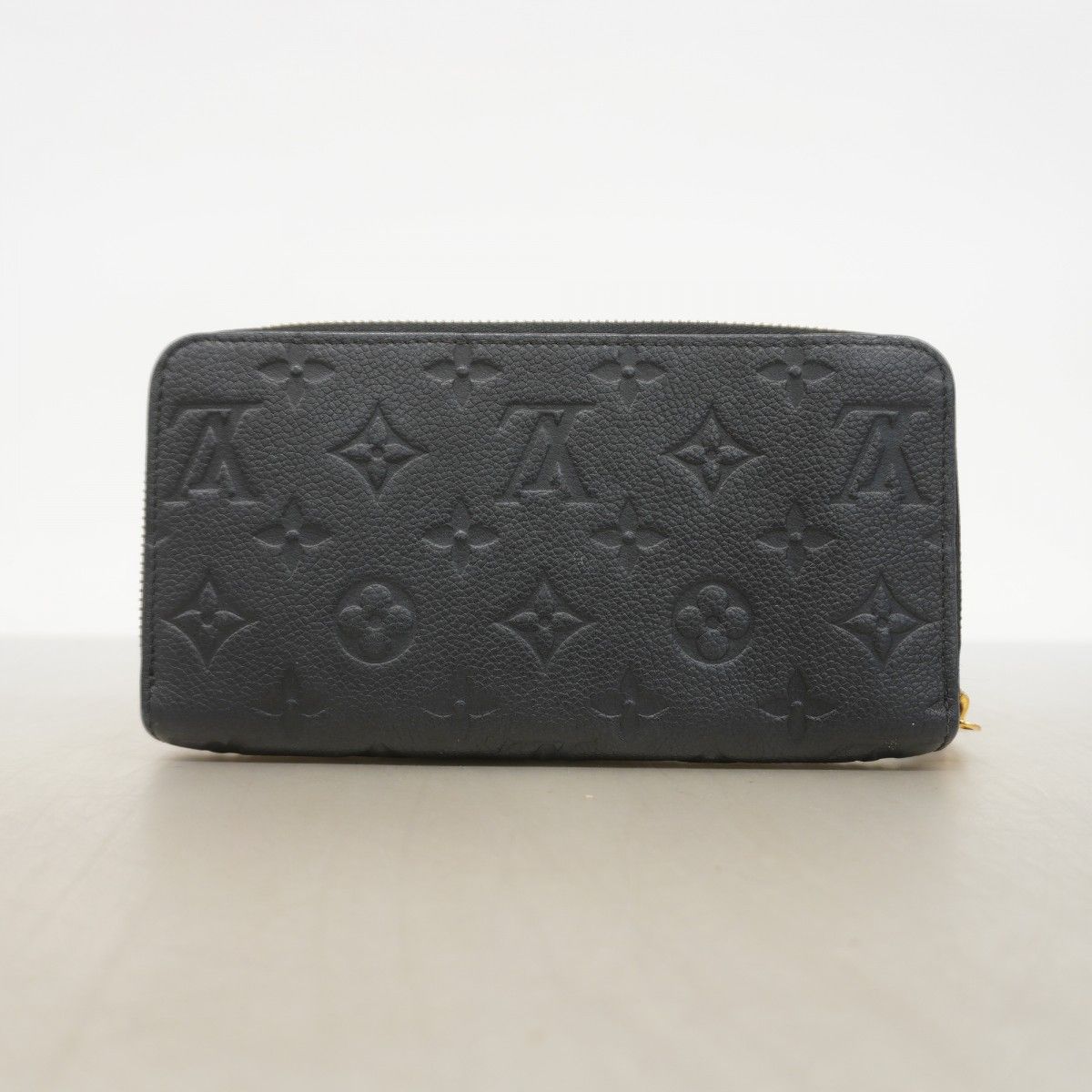 Louis Vuitton Wallet Monogram Empreinte Zippy Noir — view 7