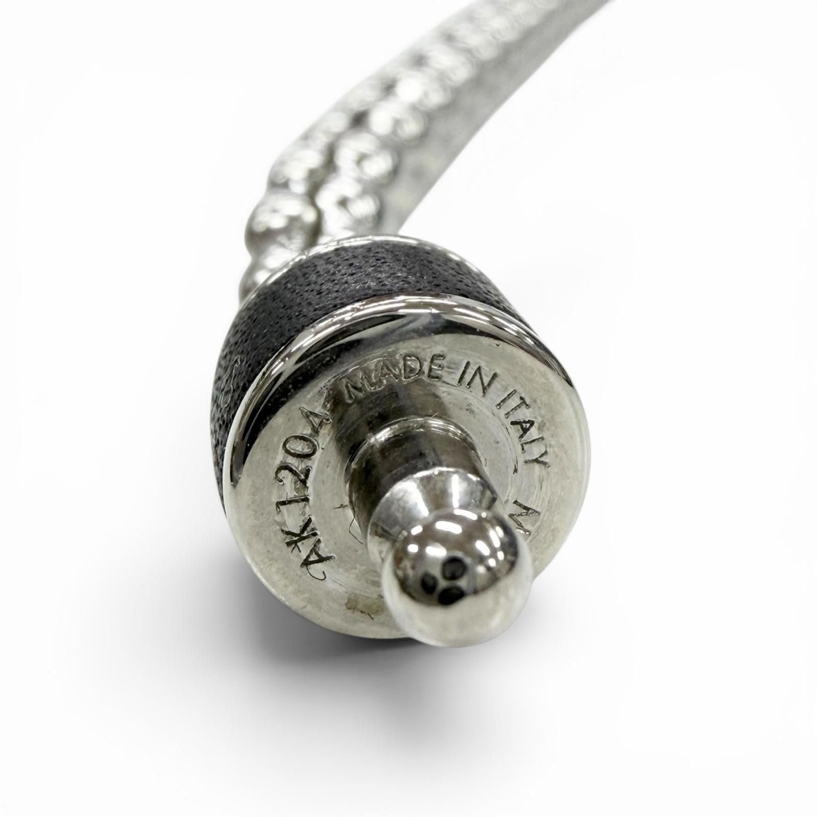 Louis Vuitton Chain Monogram Eclipse Bracelet Silver — view 4