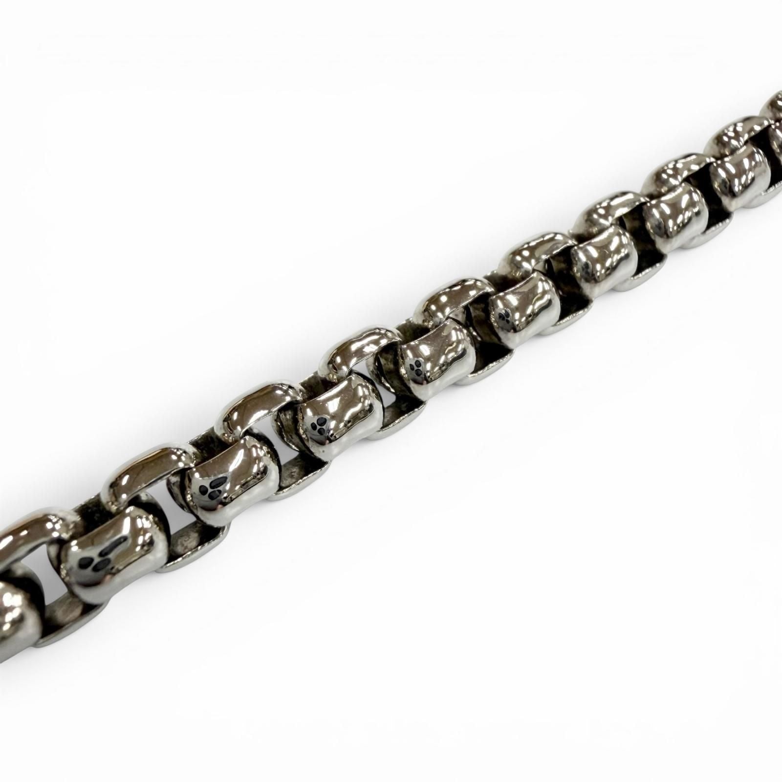 Louis Vuitton Chain Monogram Eclipse Bracelet Silver — view 3