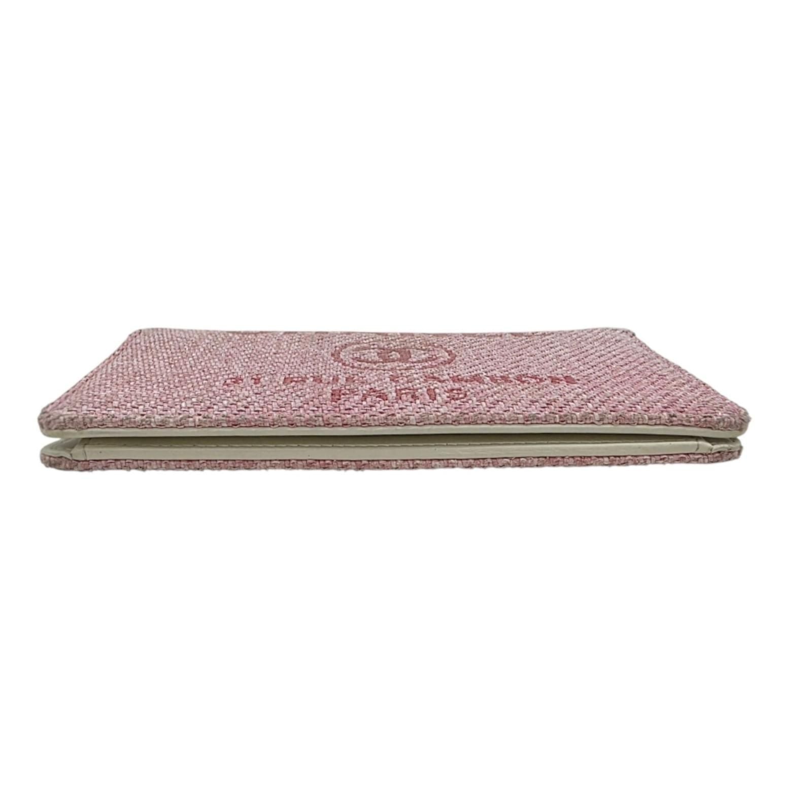 Chanel Deauville Bifold Wallet Handbag — view 5