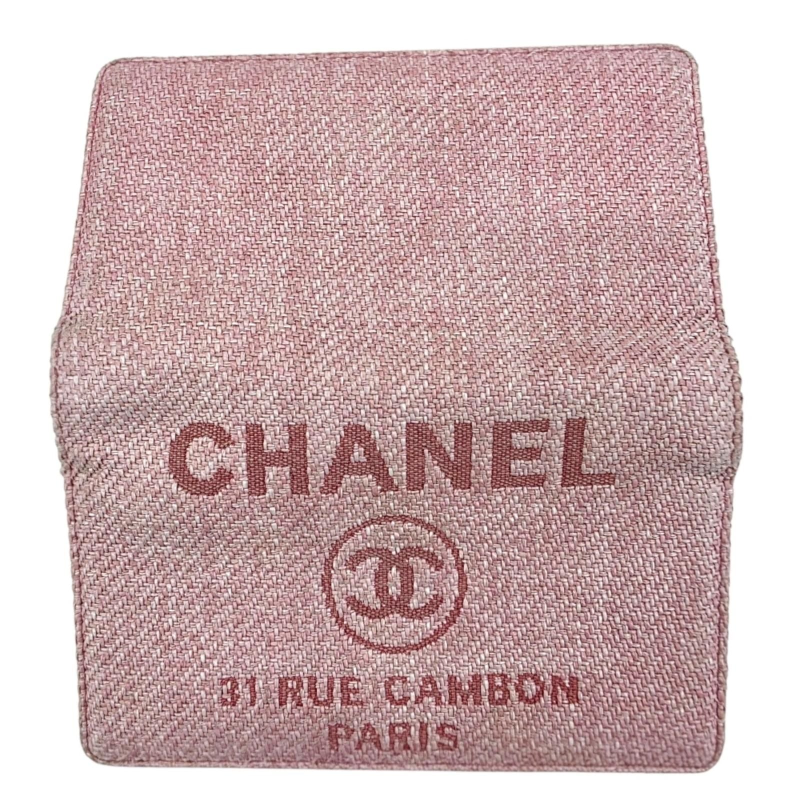 Chanel Deauville Bifold Wallet Handbag — view 3