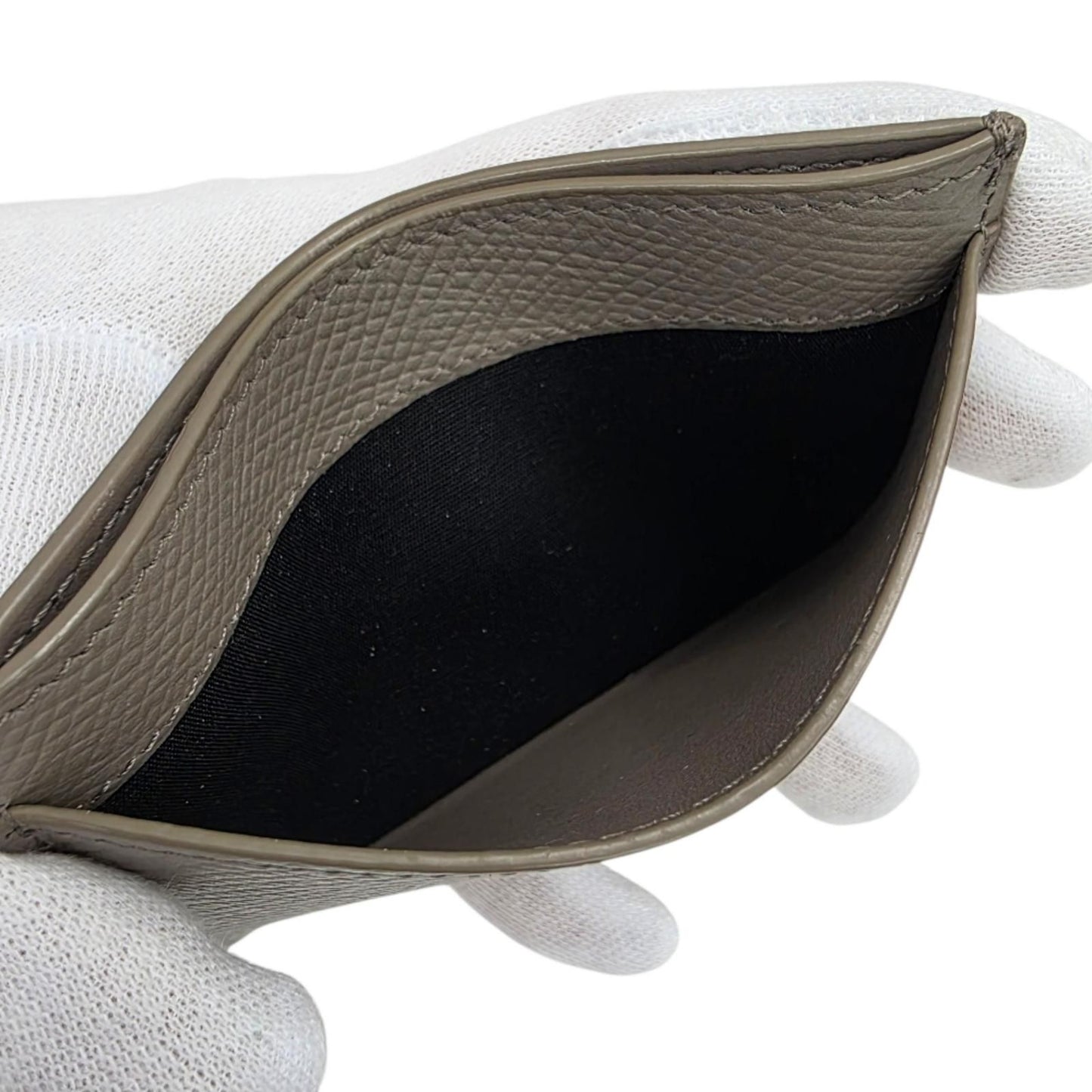 Celine Card Case Card Holders Gray — view 6
