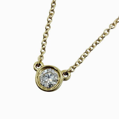 Tiffany & Co Elsa Peretti Diamond by the Yard Single Pendant Yellow