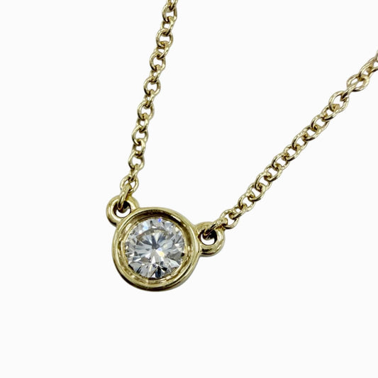 Tiffany & Co Elsa Peretti Diamond by the Yard Single Pendant Yellow