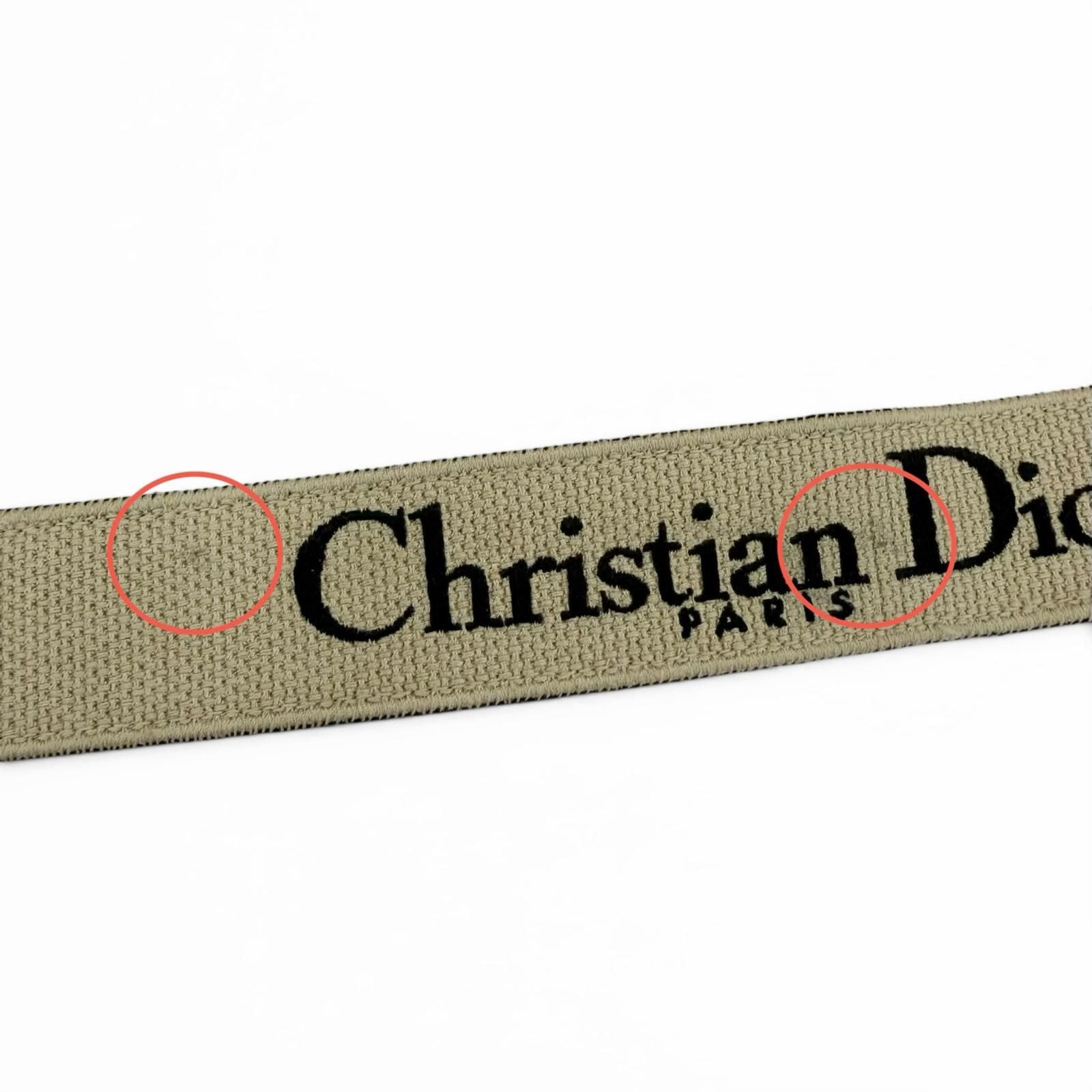 Dior Shoulder Strap Canvas — view 9