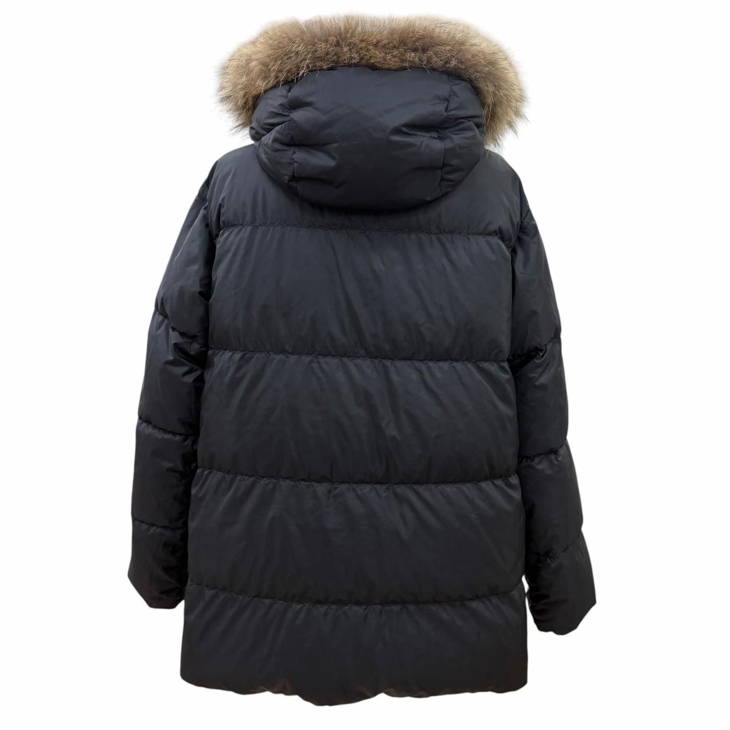 Max Mara Week End Line Weekend Reversible Down Coat Black Gray All Over — view 4