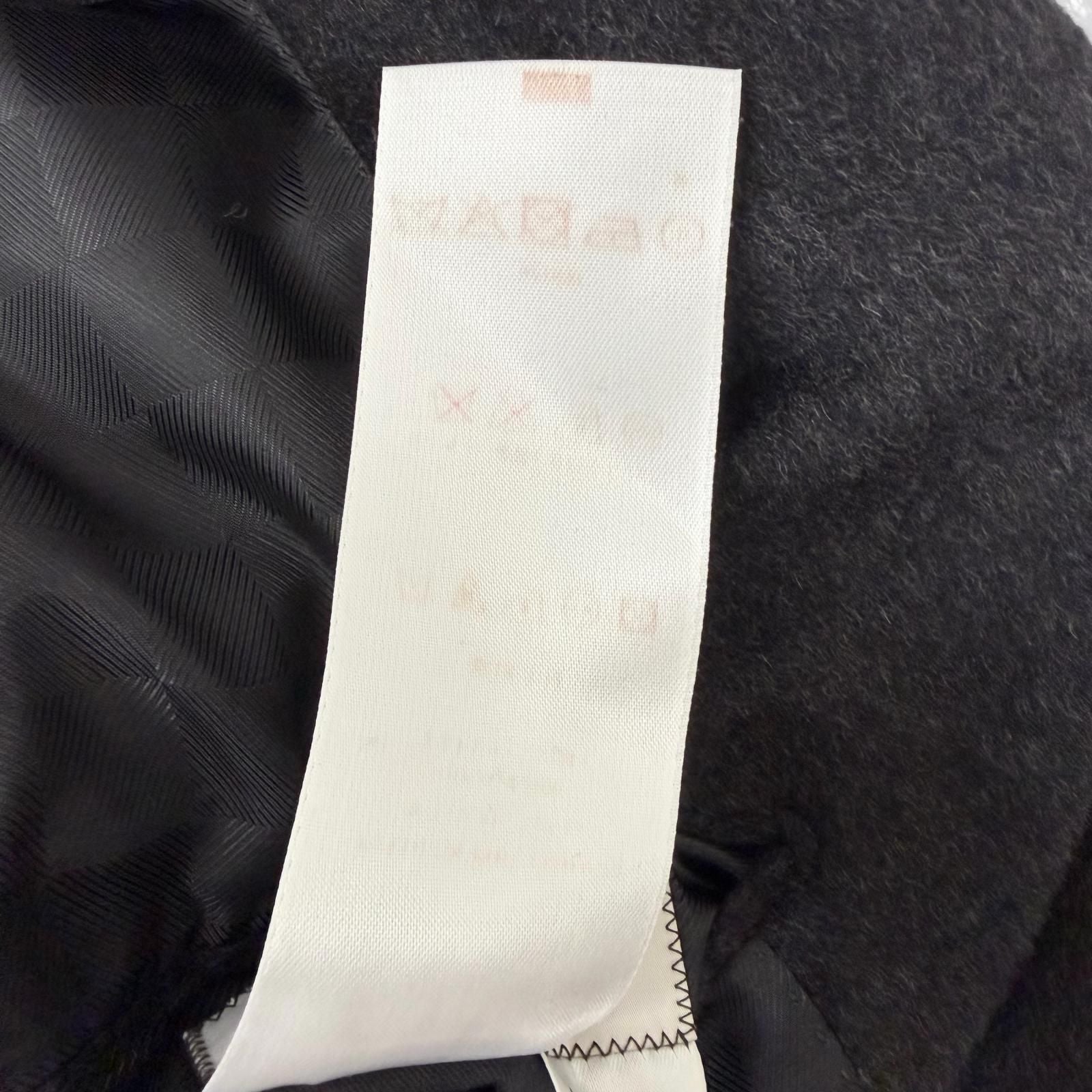 Louis Vuitton Cashmere Lining Damier Pattern Long Chesterfield Coat Charcoal — view 9