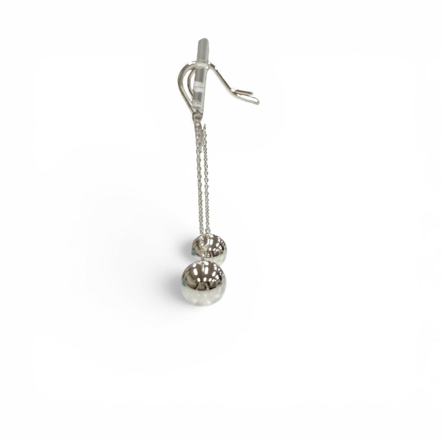 Tiffany & Co Ball Earrings 925 Silver — view 3