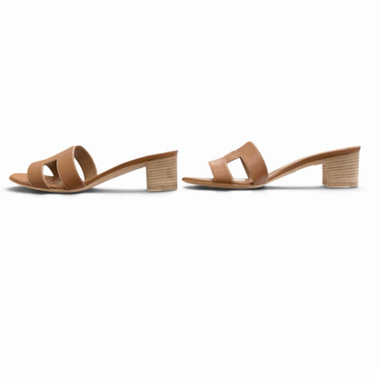 Hermes Oasis Gold Sandal — view 3