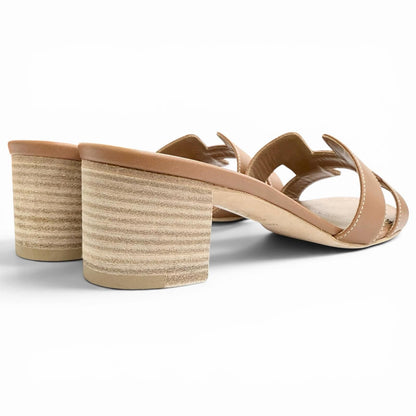 Hermes Oasis Gold Sandal — view 6