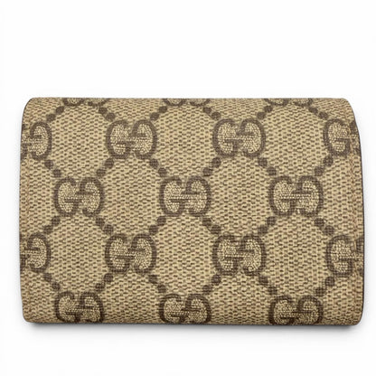 Gucci GG Supreme Canvas the Hacker Project Compact Wallet with Logo Plate — view 3